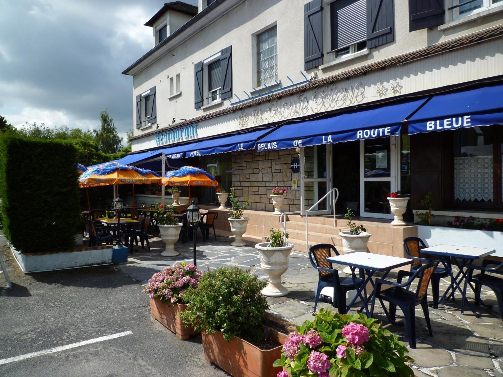 Le Relais De La Route Bleue Otel Saint-Loup  Dış mekan fotoğraf