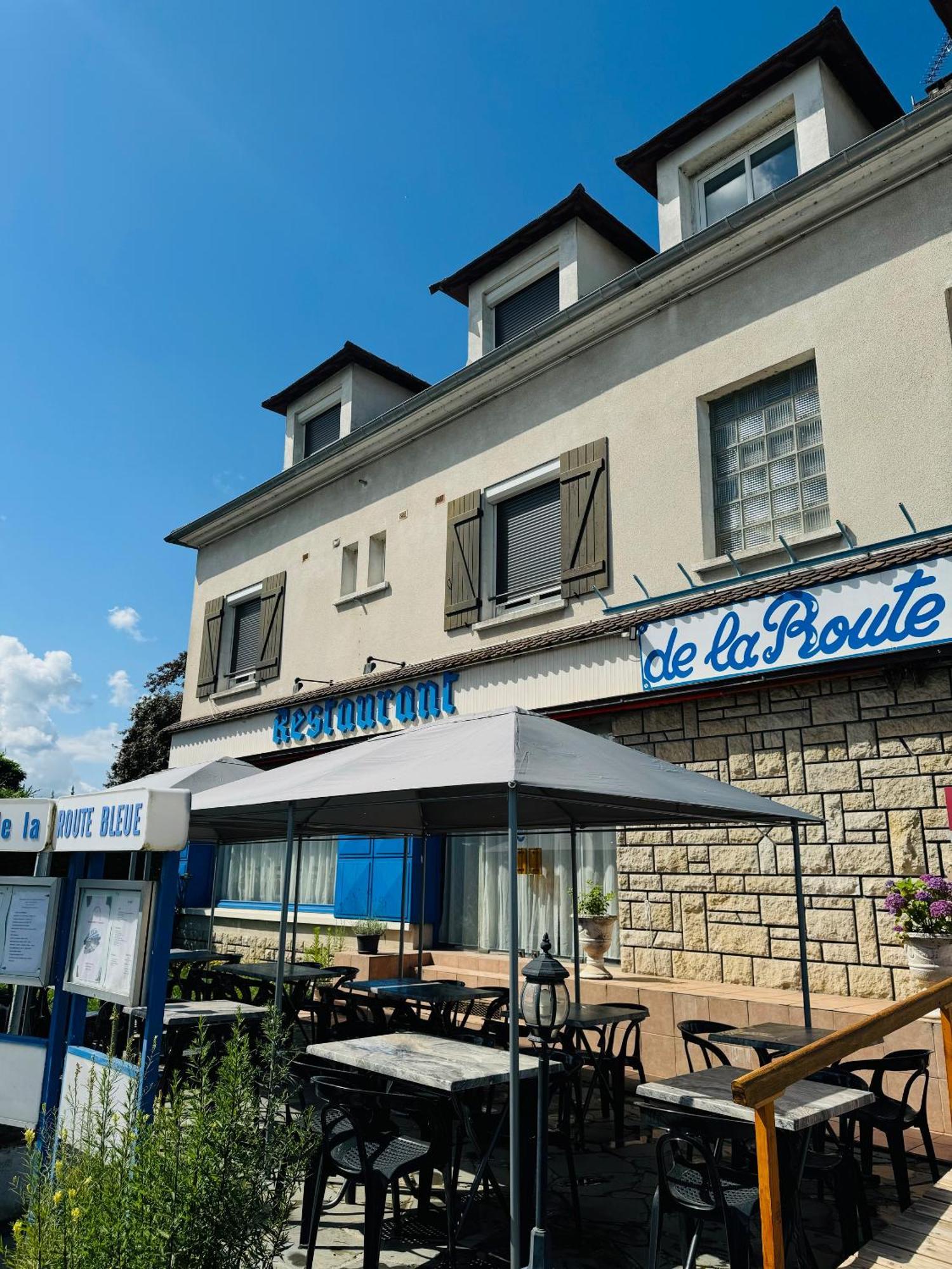 Le Relais De La Route Bleue Otel Saint-Loup  Dış mekan fotoğraf